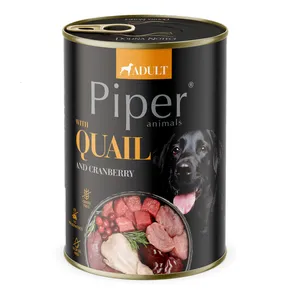PIPER fürjes kannával 400g-os kutyáknak